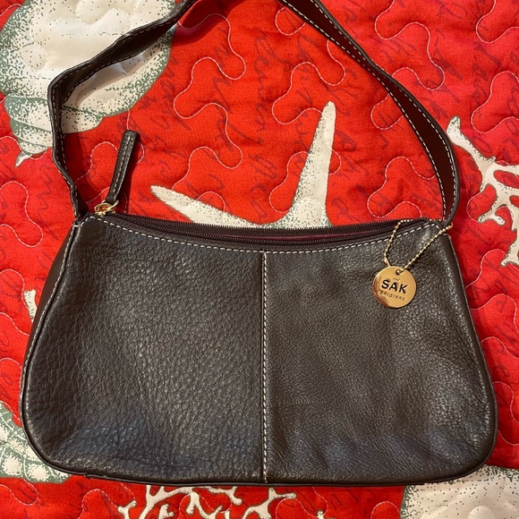 “The Sak” over the shoulder leather purse - Picture 3 of 4